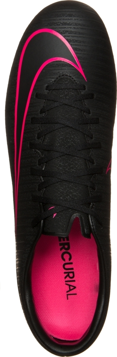 Nike Mercurial Victory VI DF FG - Mens Boots - Firm Ground - 903609-002 - Black/White/Dark Grey 