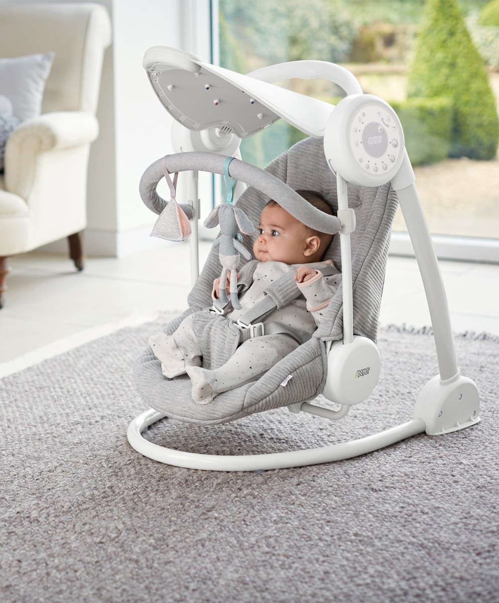 Mamas & Papas Starlite Swings Grey Melange Skroutz.gr