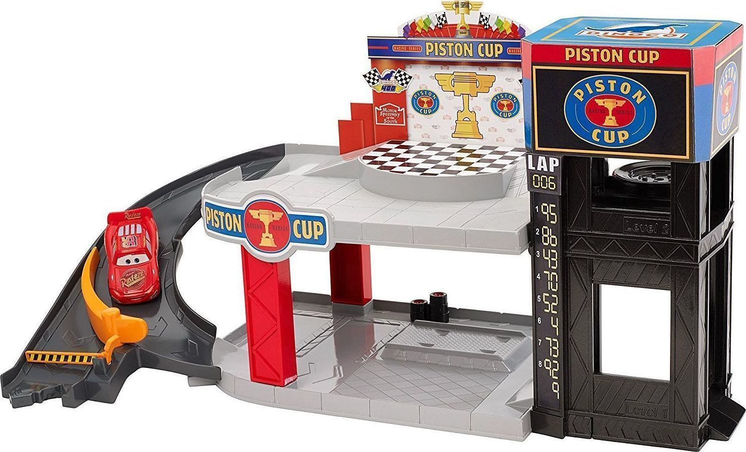 Mattel Cars Piston Cup Racing Garage Skroutz.gr