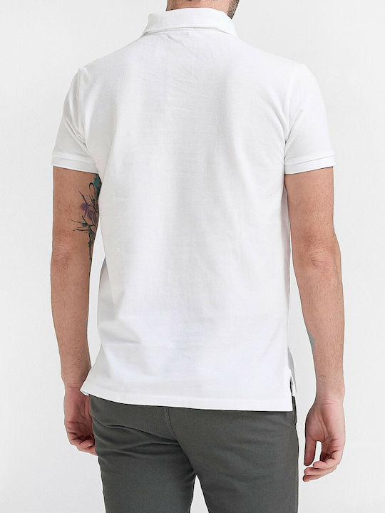 Ralph Lauren Ανδρικό T-shirt Κοντομάνικο Polo Λευκό
