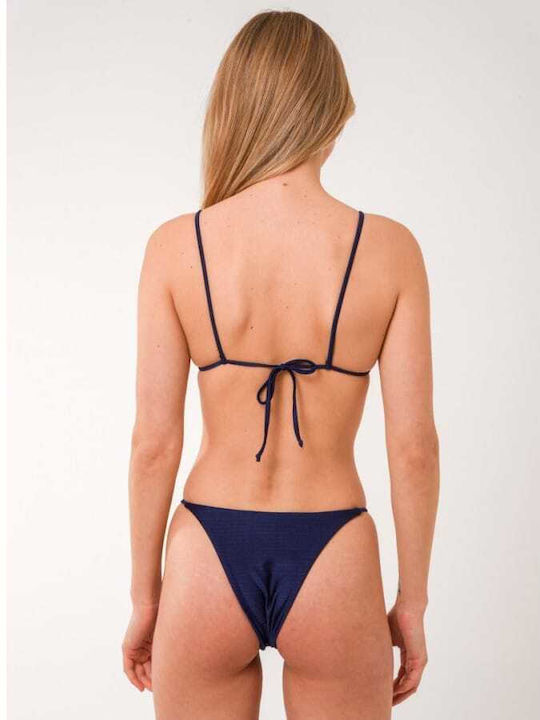 Sunsetgo Zoe Set Bikini Navy Blue Monochrome Skroutz Gr