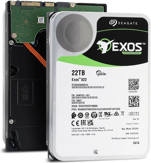 Seagate Exos X Standard Model Fastformat E Kn Tb Hdd