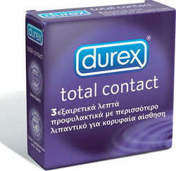 Durex Total Contact 3τμχ