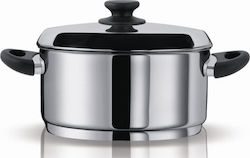 Pyramis Zeon Tiefer Edelstahl-Topf 5.5Es / 24cm