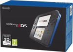 Nintendo 2DS Black and Blue