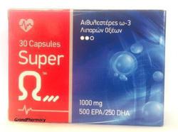 Now Foods Super Omega 1000mg 500EPA/250DHA 30 κάψουλες