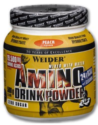 Weider Amino Drink Powder 500gr Ροδάκινο