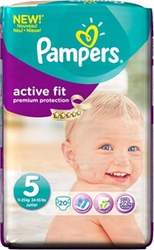 Pampers Active Fit No 5 (11-25Kg) 20τμχ