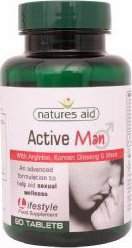 Natures Aid Active Man 30 κάψουλες