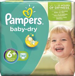 Pampers Baby Dry No 6+ (16+kg) 30τμχ