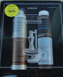 Korres Set Grooming Αφρός Ξυρίσματος & Aftershave Balsam
