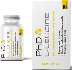 PhD Nutrition L-Leucine 90 κάψουλες
