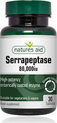 Natures Aid Serrapeptase 80.000iu 30 tabs
