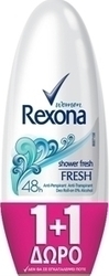 Rexona Women Shower Fresh Roll On 50ml x2