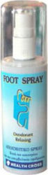 Health Cross Foot Spray Deodorant Relaxing 125ml