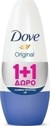 Dove Original Roll On 50ml x2