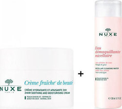 Nuxe Set Fraiche Κρέμα (Μικτές) & Καθαριστικό Προσώπου