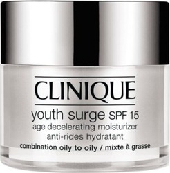 Clinique Youth Surge SPF15 Moisturizer Combination Oily to Oily Skin 50ml