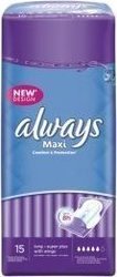 Always Maxi Long Plus 15τμχ
