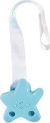 Bebe Confort Αλυσίδα Πιπίλας με Velcro Σιέλ