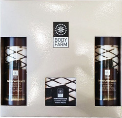 Bodyfarm Set Dark Chocolate Κρέμα Σώματος, Σαπούνι & Αφρόλουτρο