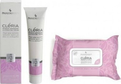 Pharmasept Set Cleria Κρέμα & Μαντηλάκια Ντεμακιγιάζ