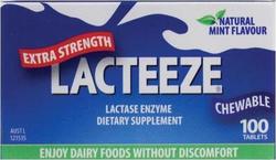 Cube Lacteeze 100 μασώμενες ταμπλέτες
