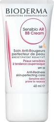 Bioderma Sensibio AR BB Cream Anti-Redness Skin Perfecting Care Sensitive Skin Prone to Rosacea Light SPF30 40ml