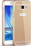 OEM Bumper & Back Mirror Cover Aluminum Gold (Samsung Galaxy J5)