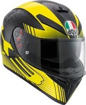 AGV K-3 SV Pinlock Glimpse Black/Yellow