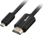 Sharkoon HDMI 1.4 Cable HDMI male - micro HDMI male 1.5m