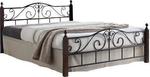 Adel Queen Κρεβάτι Διπλό Μεταλλικό 150x200cm 928-26-004