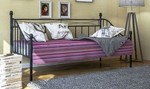 Dazy 1002-0153 Κρεβάτι Μονό Μεταλλικό Καναπές 90x200cm