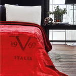 19V69 Velluto Rosso Κουβέρτα Βελουτέ Υπέρδιπλη 220x240