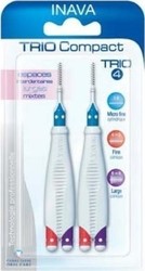 Elgydium Trio Compact 4 (size 0.8) 2 Στελέχη & 6τμχ