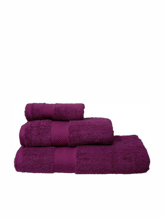 Viopros Hand Towel Luxor 640523 30x50cm. Raspberry Weight 600gr/m²