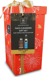 Apivita Face Cleansing Gift Set for Toning & Revitalization