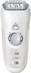 Braun Electric Hair Remover Wet & Dry White Silver 222639