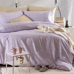 Rythmos Παπλωματοθήκη Υπέρδιπλη Σετ 220x250 Bohemian Next Μωβ
