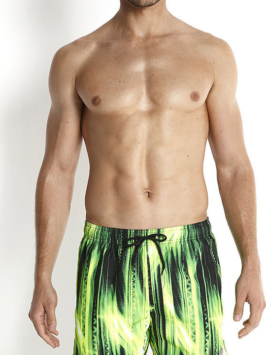 Speedo Printed Leisure 16" Men's Swimwear Printed Shorts Green