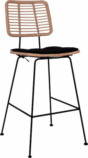 Gartenhocker Bar Rattan Allegra Beige 46,5x55x117,5cm