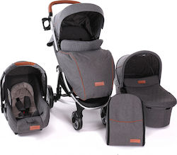 Kikka Boo Madrid 3 in 1 Melange Grey
