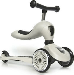 Scoot & Ride Kinderroller Highwaykick 1 3-Rad mit Sitz für 1-5 Jahre Weiß