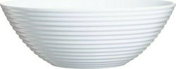 Luminarc Harena Müslischüssel Rund aus Porzellan White mit Durchmesser 16cm
