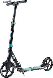 Byox Kids Scooter Foldable Spooky 2-Wheel for 8+ Years Turquoise 107334