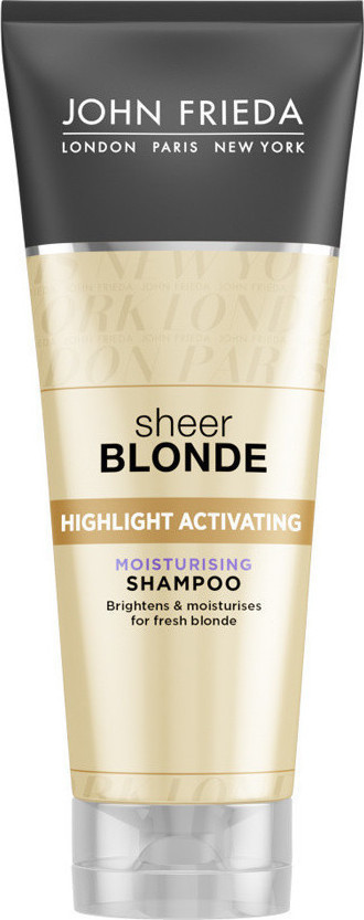 John Frieda Sheer Blonde Highlight Activating Moisturising Shampoo 250ml Skroutz Gr