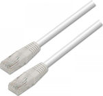 Aisens U/UTP Cat.5e Cable 0.5m Λευκό (A133-0196)