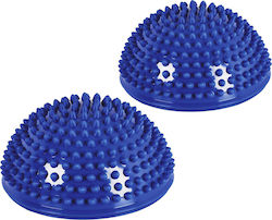 inSPORTline Foot Massage Pad Set Μπάλες Ισορροπίας Μπλε με Διάμετρο 16cm