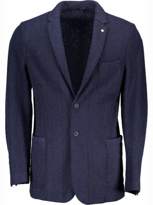 Gant Men's Suit Jacket Navy Blue