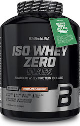 Biotech USA Iso Whey Zero Black Molkenprotein Ohne Gluten & Laktose mit Geschmack Schokolade 2.27kg